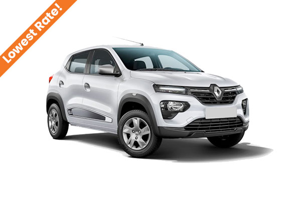 Renault Kwid monthly rental on special 